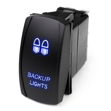 Race Sport Led Rocker Switch W/ Blue Led Radiance (Backup Lights) RSLJ2B